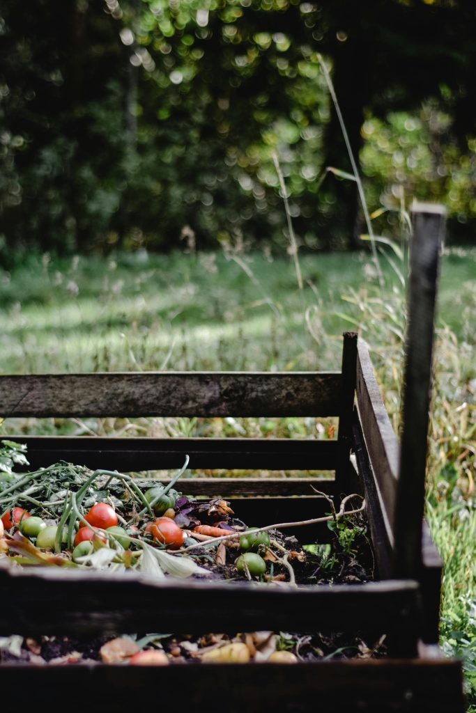 pexels-photo-5503338-5503338 Wooden compost bin in an Estonian garden with organic waste and vegetables.